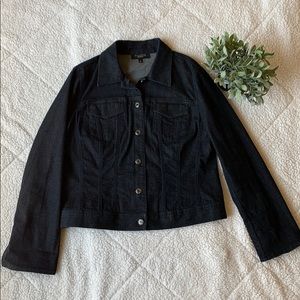 Talbots Dark Wash Jean Jacket